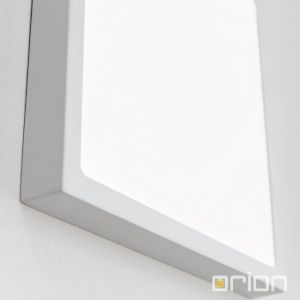Hausmarke LED-Deckenleuchte 18x18cm LERO DL 7-623/18 weiß
