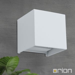 Hausmarke LED-Wandaußenleuchte CUBE AL 11-1192 weiß