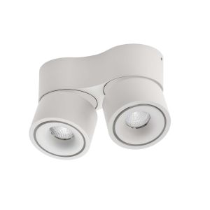 Lumexx 2er-LED-Spot EASY MINI DOUBLE 32° weiß 2-215-10-1