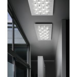 LED-Deckenleuchte CRISTALLI 110x50cm