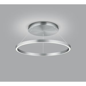 Knapstein LED-Deckenleuchte LISA-D 60cm Nickel 91.367.05