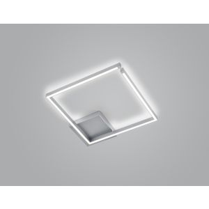 Knapstein LED-Deckenleuchte YOKO 50x50cm Nickel 91.369.05