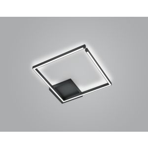 Knapstein LED-Deckenleuchte YOKO 50x50cm schwarz 91.369.07