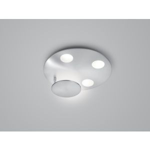 Knapstein LED-Deckenleuchte STELLA Nickel 91.370.05