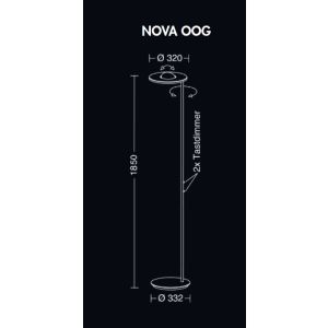 Holtkötter NOVA OOG LED-Deckenfluter 9907