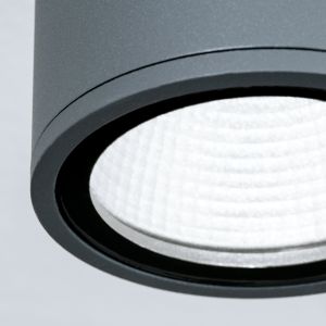 Hausmarke LED-Deckenaußenleuchte SPUTNIK AL 11-1199 anthrazit