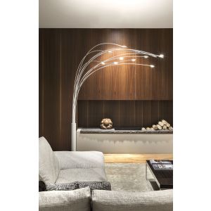 Icone-Minitallux LED-Stehleuchte ARBOR weiß/goldsilber 2700/3000K ARBOR-ST