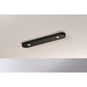 2er-LED-Deckenleuchte CLOSE D2W 30cm schwarz