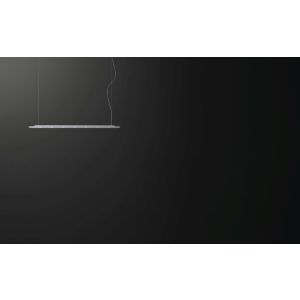 Cattaneo LED-Pendelleuchte Biscotto Suspension Grau 100 cm 765/100 S-Grey