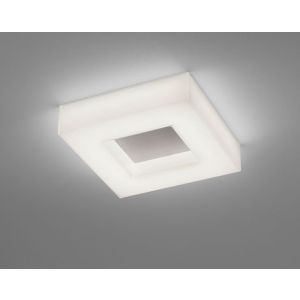 Helestra LED-Wand-/Deckenleuchte COSI 30x30cm Nickel matt 15/2105.06