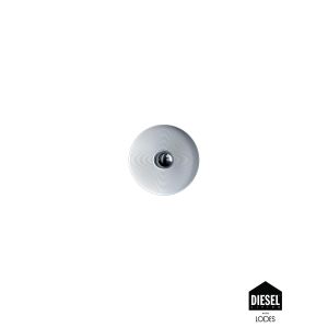 Diesel Wand-/Deckenleuchte VINYL silber 32cm 508001