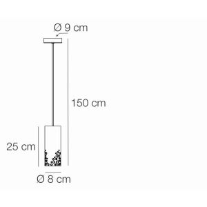 Elesi Luce LED-Pendelleuchte Gaia Suspension 04401/04402