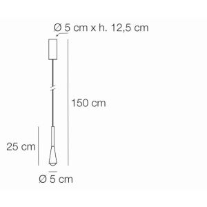 Elesi Luce LED-Pendelleuchte Iconic Suspension 4701