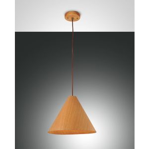 Fabas Luce Pendelleuchte ESINO 33cm Eiche 3630-45-215