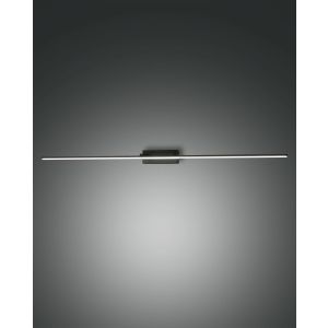 Fabas Luce LED-Spiegelleuchte NALA Schwarz 109,5 cm 3361-29-101