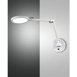 Fabas Luce LED-Wandleuchte REGINA Weiß 3551-21-102