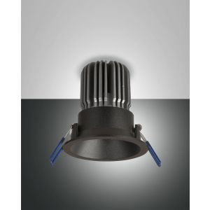 Fabas Luce LED-Spot CRIO ROUND Schwarz 4000 Kelvin (neutralweiß) 3660-94-101