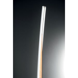 Fabas Luce LED-Stehleuchte CORDOBA weiß Holz 3697-10-102