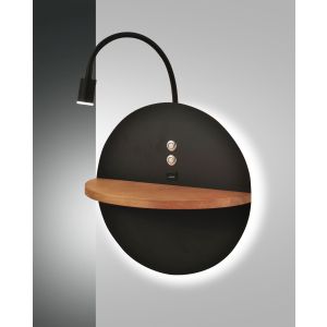 LED-Wandleuchte DUAL schwarz