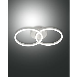 Fabas Luce LED-Deckenleuchte GIOTTO 53x30cm weiß 3508-22-102