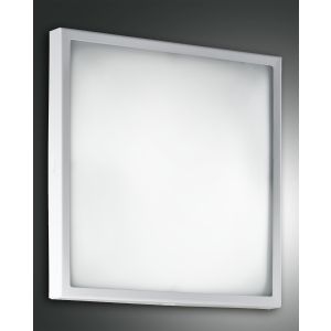 Fabas Luce LED-Deckenleuchte OSAKA 40x40cm weiß 3565-65-102