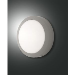 Fabas Luce LED-Deckenleuchte AXEL 20cm grau 3524-61-131