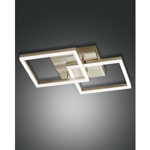 LED-Wand-/Deckenleuchte BARD 45x45cm gold