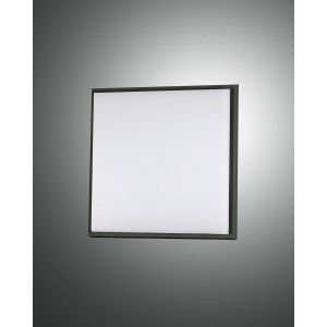 Fabas Luce LED-Deckenleuchte DESDY 18x18cm schwarz 3314-69-101