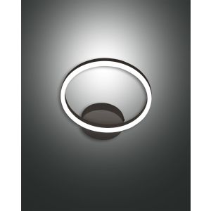 Fabas Luce LED-Wandleuchte GIOTTO 30cm schwarz 3508-21-101