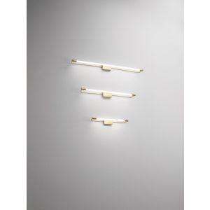 Fabas Luce LED-Wandleuchte RAPALLO 60cm Messing matt 3552-26-119