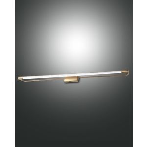 Fabas Luce LED-Wandleuchte RAPALLO 80cm Messing matt 3552-28-119