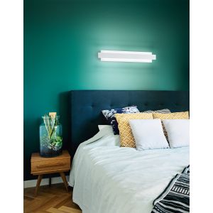 Fabas Luce LED-Wandleuchte REGOLO 60cm weiß 3558-22-102