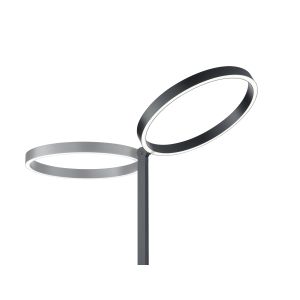 GKS Knapstein LED-Deckenfluter LANA schwarz 41.983.07