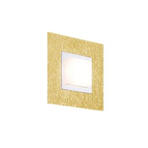 Grossmann LED-Wand-/Deckenleuchte BASIC 15x15cm Messing matt 51-790-058