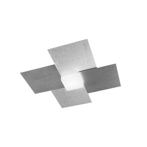 Grossmann LED-Deckenleuchte CREO 27x27cm Alu 51-770-072