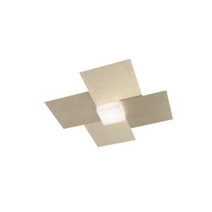 Grossmann LED-Deckenleuchte CREO 27x27cm Champagner 51-770-075