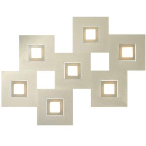 Grossmann LED-Deckenleuchte KARREE 80x60cm Perlglanz/champagner 77-783-175