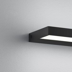 LED-Wandleuchte SLATE 30cm schwarz