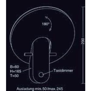 Holtkötter LED-Wandleuchte SUPERNOVA 2140