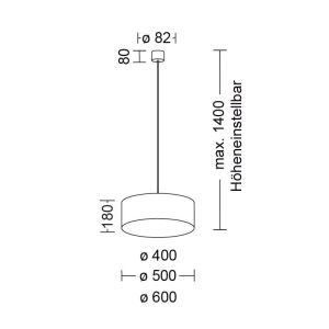 Holtkötter VITA P Pendelleuchte 5302