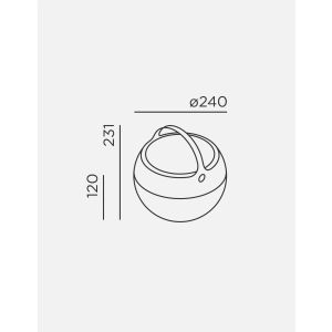 LED-Akku-Solar-Tischleuchte AQU 91910