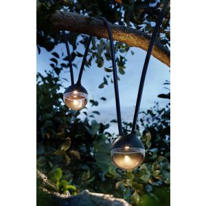 IP44.de Leuchten LED-Solar-Lichterkette CHERRY BUBBLS (7 Leuchtkörper) 93851