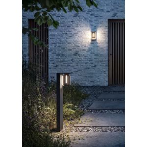 IP44.de LED-Pollerleuchte DIA schwarz 91050-BL