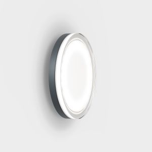 IP44.de LED-Wand- und Deckenaußenleuchte LISC Anthrazit 91210-AN