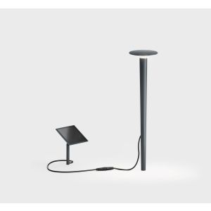 IP44.de Leuchten LED-Akku-Solar-Erdspießleuchte LIX SPIKE anthrazit 93093-AN