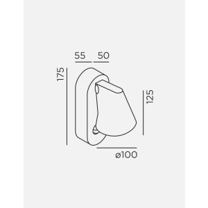 IP44.de LED-Wandaußenleuchte STIC CONTROL dunkelbraun 91761-CB