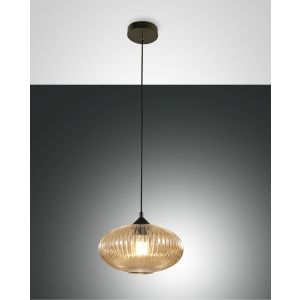 Fabas Luce Pendelleuchte FIORDALISO Amber 3583-40-125