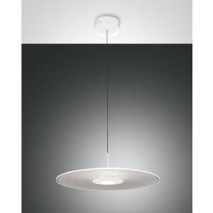 Fabas Luce LED-Pendelleuchte ANEMONE Weiß 3590-45-102