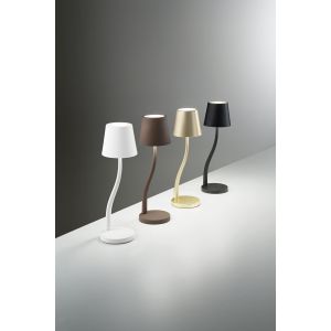 Fabas Luce LED-Tischleuchte JUDY Gold 3679-30-189
