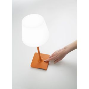 Fabas Luce LED-Tischleuchte ADAM Orange 3701-30-170